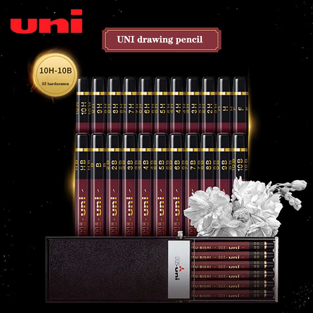 12Pcs/Box Uni Pencil HI-UNI Sketch Pencil Wooden Lead Pencils HB/2B/2H Children Drawing Pencil School Office Writing Stationery
12Pcs/Box Uni Pencil HI-UNI Sketch Pencil Wooden Lead Pencils HB/2B/2H Children Drawing Pencil School Office Writing Stationery