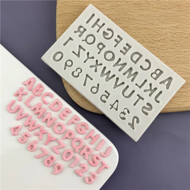 1pc Capital English Letters 0-9 Numbers Silicone Chocolate Ice Cream Mould Baking DIY Cake Dessert Decoration Tool
1pc Capital English Letters 0-9 Numbers Silicone Chocolate Ice Cream Mould Baking DIY Cake Dessert Decoration Tool