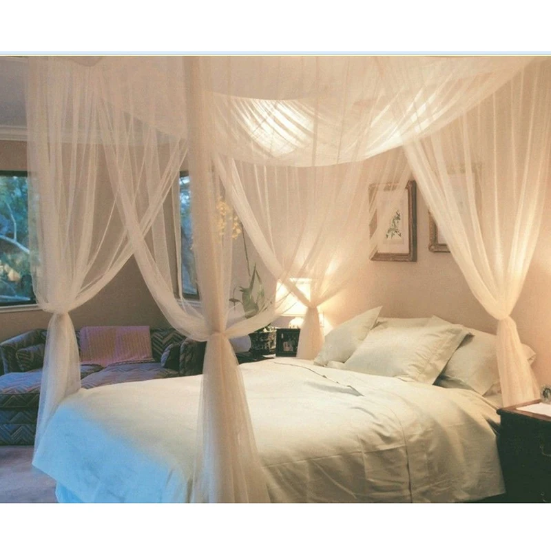 4 Colours Four Corner Home Practical Mosquito net made of polyester fiber With Storage Bag Protection Bedroom 190*210*240cm
4 Colours Four Corner Home Practical Mosquito net made of polyester fiber With Storage Bag Protection Bedroom 190*210*240cm