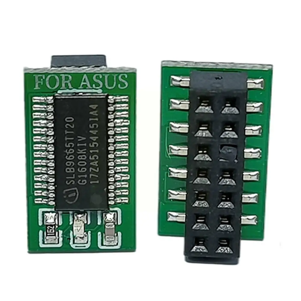 20Pin Tpm 2.0 Module Encryption Security Module Remote Motherboards Upgrade Module TPM2.0 Multi-brand Card Support F8N0
20Pin Tpm 2.0 Module Encryption Security Module Remote Motherboards Upgrade Module TPM2.0 Multi-brand Card Support F8N0