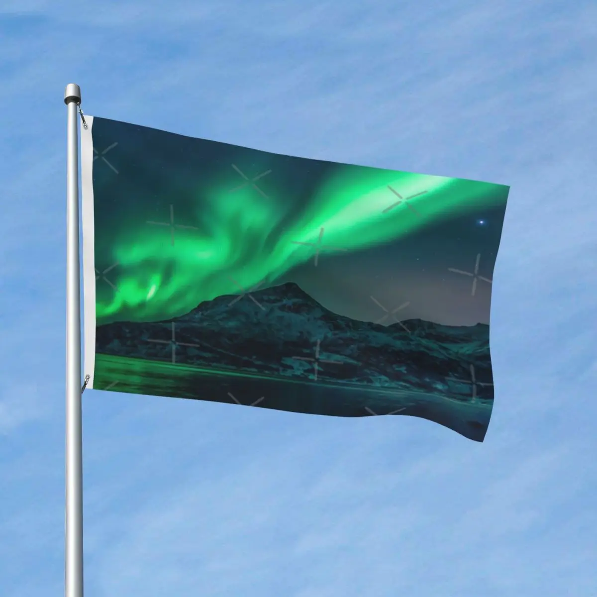 Aurora Borealis (Северное освещение) флаг из полиэстера декоративные яркие цвета полиэстер легкий без запаха разные стили
Aurora Borealis (Северное освещение) флаг из полиэстера декоративные яркие цвета полиэстер легкий без запаха разные стили