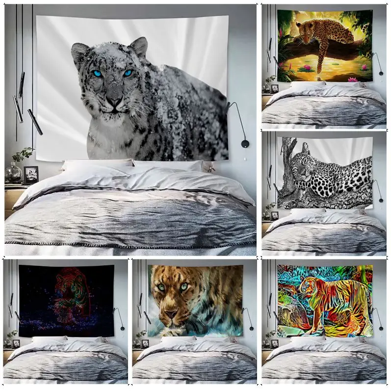 Leopard Tiger Cartoon Tapestry Home Decoration Hippie Bohemian Decoration Divination Home Decor
Leopard Tiger Cartoon Tapestry Home Decoration Hippie Bohemian Decoration Divination Home Decor
