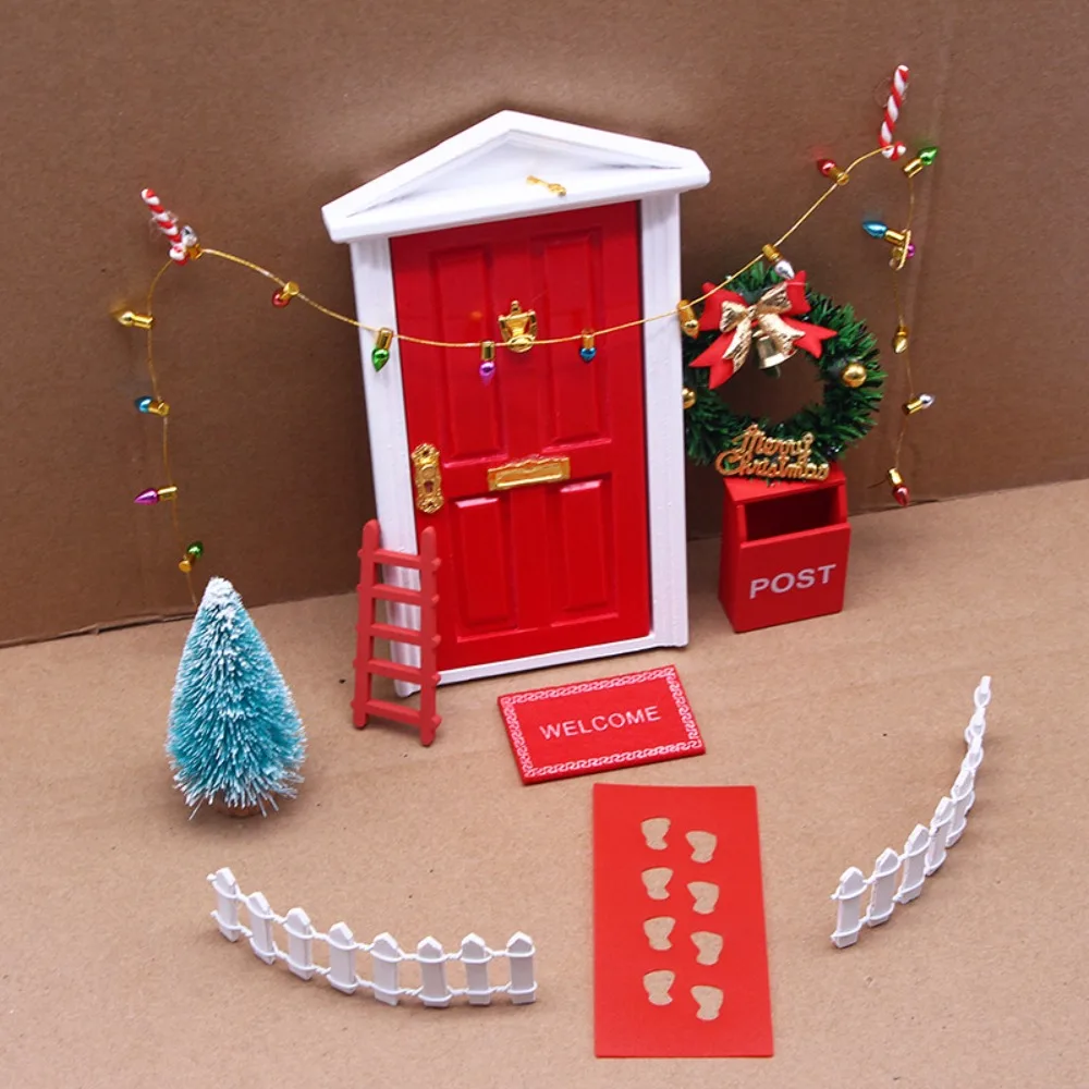 Dollhouse Mini Red Christmas Decoration Set Miniature Scene Model Children's Handmade Toys
Dollhouse Mini Red Christmas Decoration Set Miniature Scene Model Children's Handmade Toys