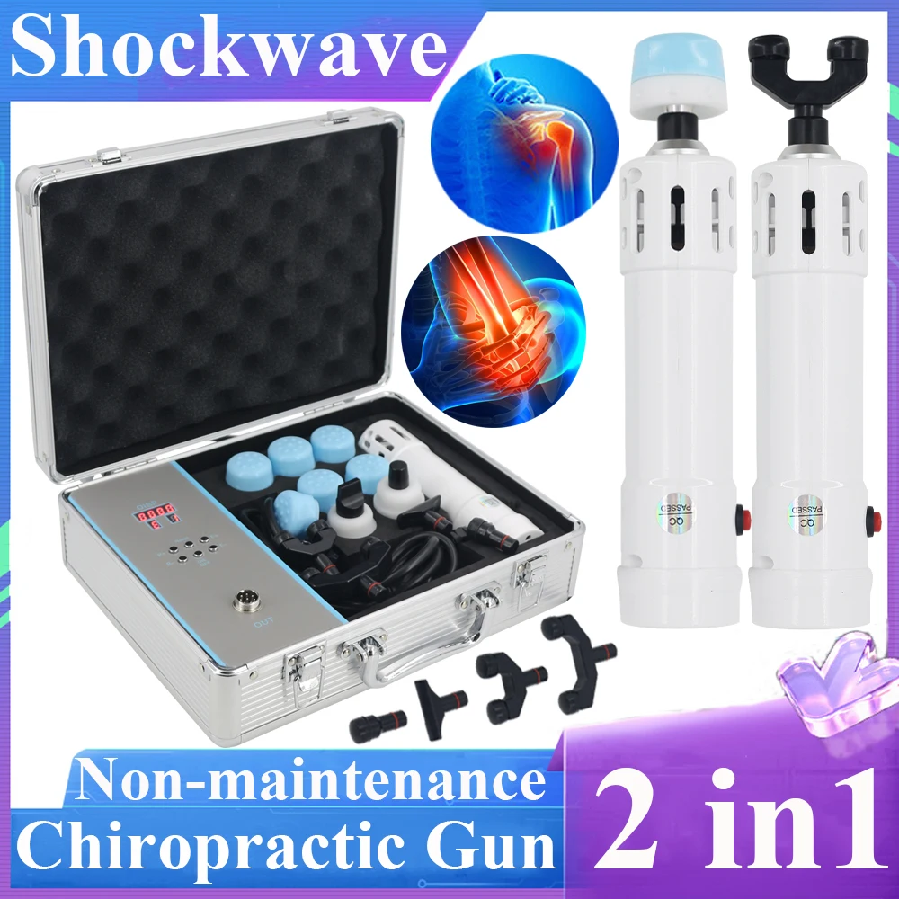 Инструмент хиропрактика Shockwave, массажер 2 в 1 для расслабления мышечной боли, устройство для терапии электромагнитной ударной волной
Инструмент хиропрактика Shockwave, массажер 2 в 1 для расслабления мышечной боли, устройство для терапии электромагнитной ударной волной