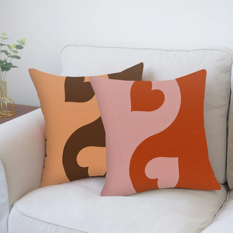Creative Colourful Love Cushion Cover Home Decorative Heart-shaped Pillowcase for Sofa Couch Party Throw Pillows Cover 45x45cm
Creative Colourful Love Cushion Cover Home Decorative Heart-shaped Pillowcase for Sofa Couch Party Throw Pillows Cover 45x45cm