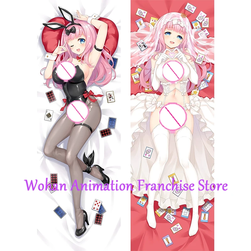 Dakimakura Anime Pillow Cover Fujiwara Chika Halloween Christmas Decoration Double-sided Print Life-size 
Dakimakura Anime Pillow Cover Fujiwara Chika Halloween Christmas Decoration Double-sided Print Life-size