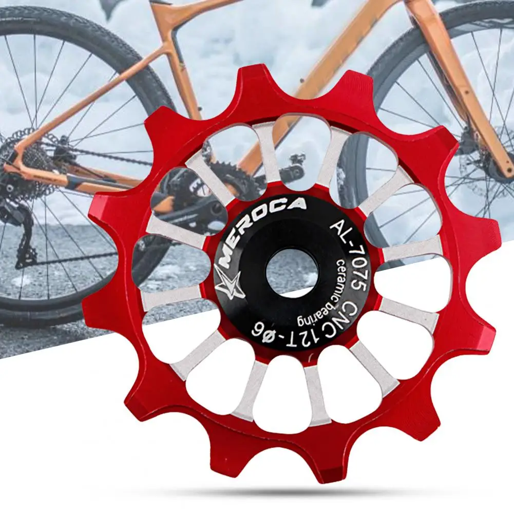 Good Derailleur Pulley Simple Installation Lightweight Guide Roller Wheel Bike Rear Derailleur 1 Set
Good Derailleur Pulley Simple Installation Lightweight Guide Roller Wheel Bike Rear Derailleur 1 Set