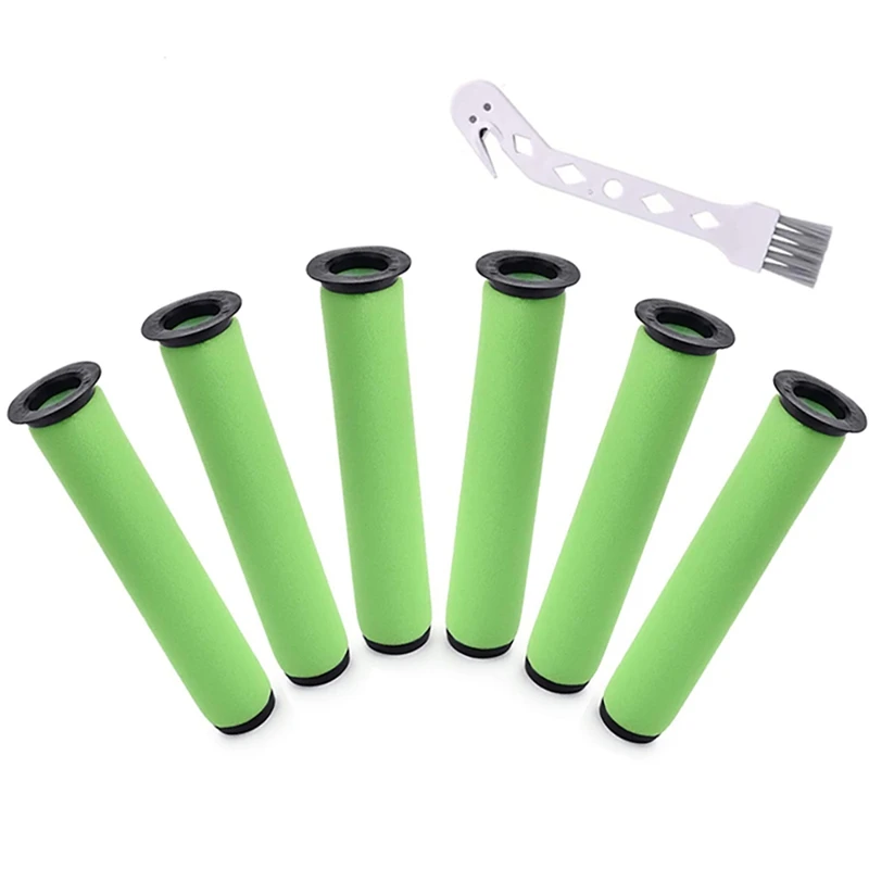 6 Packs Replacement Filters With Clean Brush For Gtech Airram MK2 K9 Cordless Vacuum Cleaner Spare Parts
6 Packs Replacement Filters With Clean Brush For Gtech Airram MK2 K9 Cordless Vacuum Cleaner Spare Parts