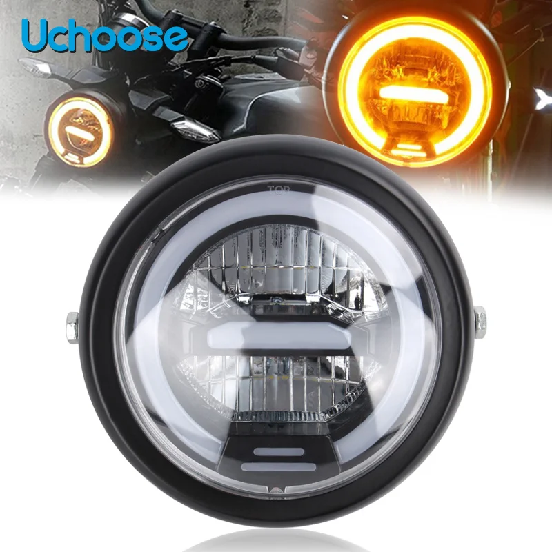 Universal 6.5" Inch 12V Motorcycle Retro Headlight For Harley Cruisers Sportster Cafe Racers Honda Yamaha Suzuki Custom
Universal 6.5" Inch 12V Motorcycle Retro Headlight For Harley Cruisers Sportster Cafe Racers Honda Yamaha Suzuki Custom
