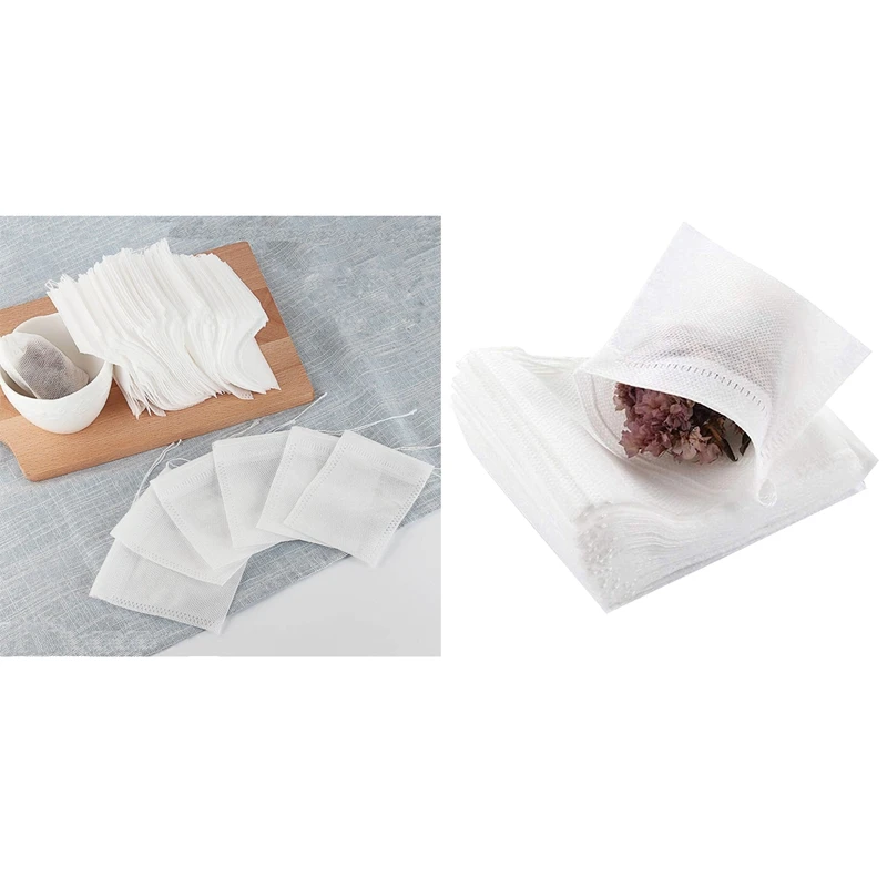 600 шт одноразовые пакетики для чайных фильтров, пустые пакетики для чайных пакетиков, 200 шт A & 400 шт B
600 шт одноразовые пакетики для чайных фильтров, пустые пакетики для чайных пакетиков, 200 шт A & 400 шт B