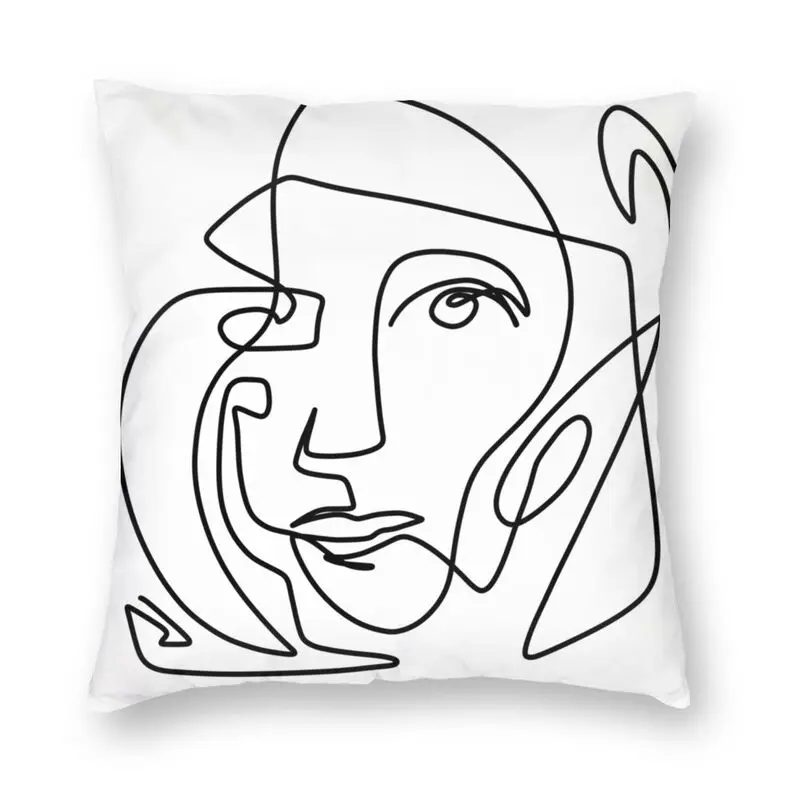 Pablo Picasso One Line Abstract Art Cushion Cover 45x45 Home Decor 3D Printing Spanish Artist Throw Pillow for Car Double Side
Pablo Picasso One Line Abstract Art Cushion Cover 45x45 Home Decor 3D Printing Spanish Artist Throw Pillow for Car Double Side