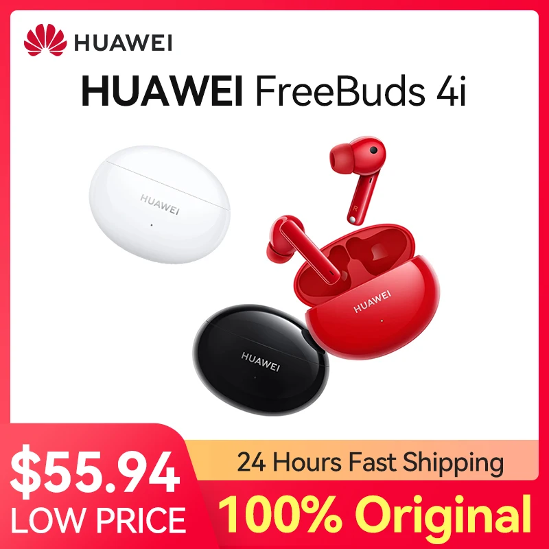 Беспроводные наушники HUAWEI FREEBUDS 4i, 10 часов воспроизведения, быстрая зарядка, активное шумоподавление, Bluetooth-наушники, гарнитура
Беспроводные наушники HUAWEI FREEBUDS 4i, 10 часов воспроизведения, быстрая зарядка, активное шумоподавление, Bluetooth-наушники, гарнитура