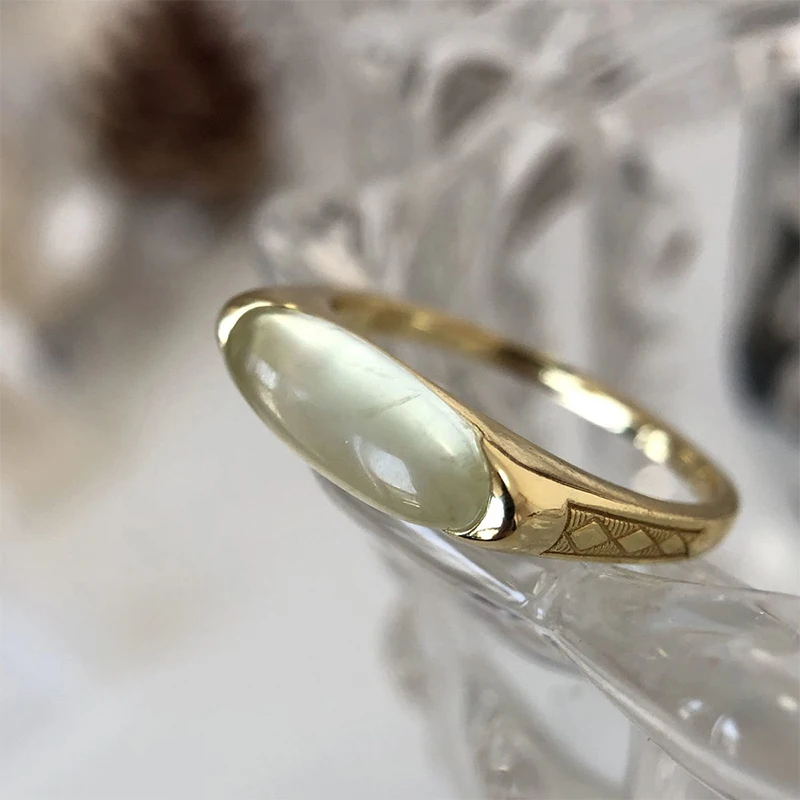 

Уникальное ручное изготовление, серебряные инкрустированные овальные кольца в форме винограда для женщин, регулируемые Простые Модные Элегантные обручальные украшения