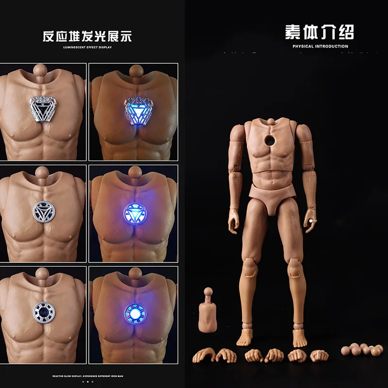 1/6 Tony Luminous Male Soldier Nano Reactor and Nano Motorcycle Cover Model Accessories Fit ST020/AT020 Action Muscular Body
1/6 Tony Luminous Male Soldier Nano Reactor and Nano Motorcycle Cover Model Accessories Fit ST020/AT020 Action Muscular Body