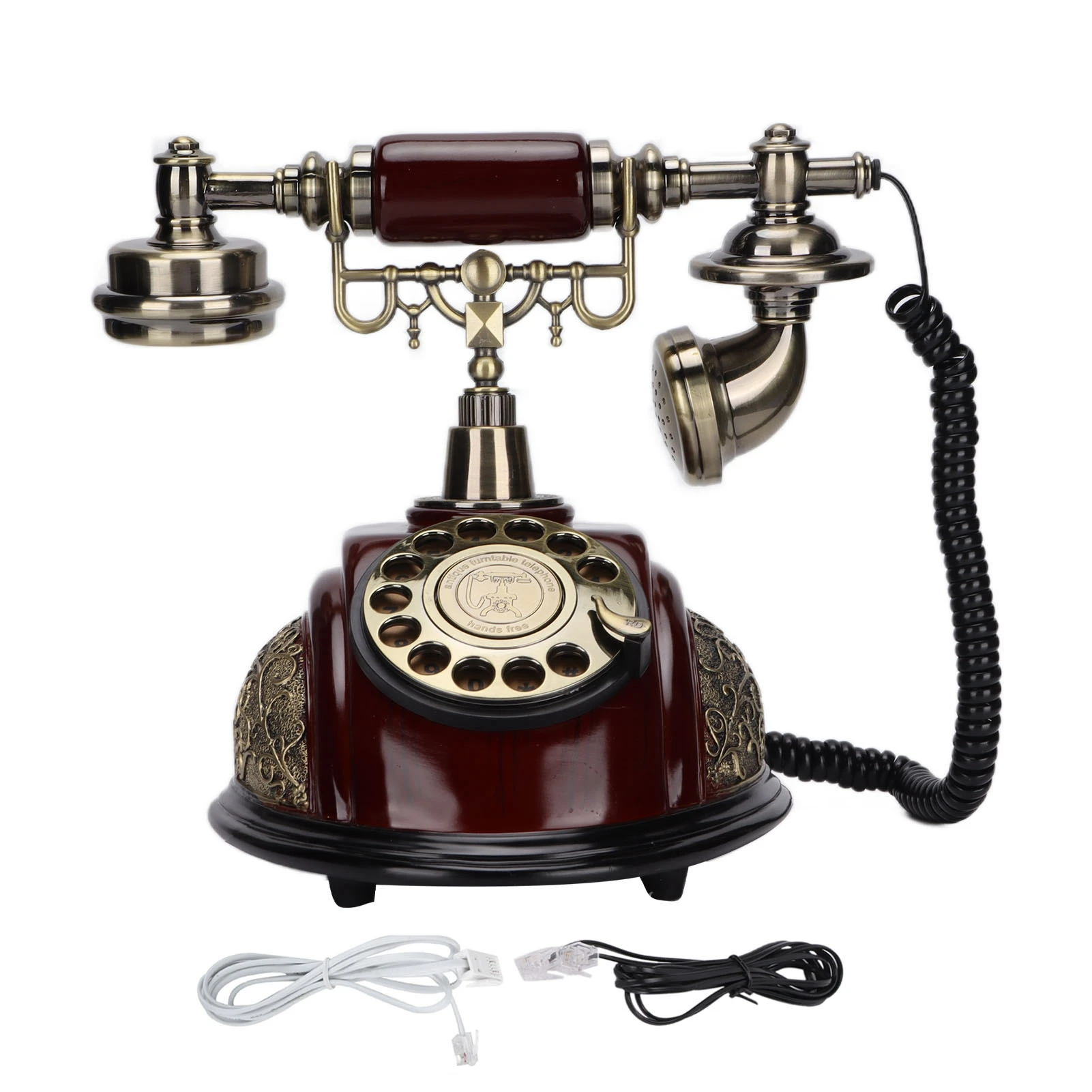 MS‑5301A Vintage Telephone Antique European Style Landline with US UK Cable for Home Office Cafe Bar Decoration
MS‑5301A Vintage Telephone Antique European Style Landline with US UK Cable for Home Office Cafe Bar Decoration