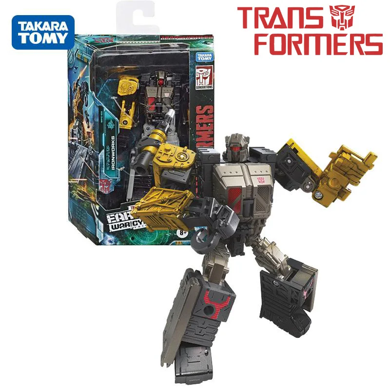 

Hasbro Transformers G Series Wfc-E8 Ironworks Action Figure Model Toy 13Cm Original Plastic Toy Gift Collect Free Shipping Hobby