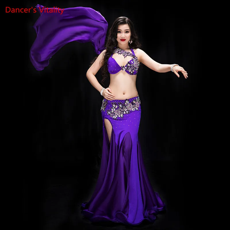 Belly Dance Costume Set for Women Adult Child Bellydancing Bra+Spandex Split Long Skirt 2pcs Customzied Oriental Dance Outfit
Belly Dance Costume Set for Women Adult Child Bellydancing Bra+Spandex Split Long Skirt 2pcs Customzied Oriental Dance Outfit