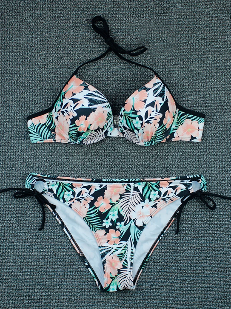 Sexy Bikini Push Up 2022 New Swimwear Women Print Floral Bikinis Set Swimsuit Bathing Suit Two Piece Summer Beach Wear Biquini L
Sexy Bikini Push Up 2022 New Swimwear Women Print Floral Bikinis Set Swimsuit Bathing Suit Two Piece Summer Beach Wear Biquini L