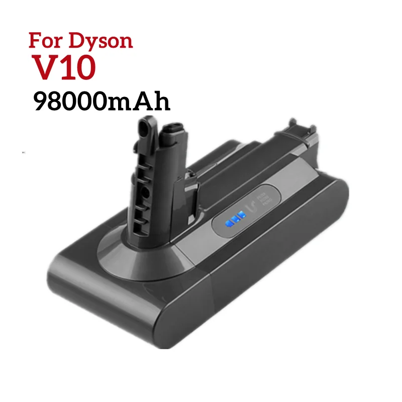 100%NEW Replacement 25.2V 18000mAh Lithium Replacement Battery For Dyson Vacuum Cleaner cyclone V10 Absolute SV12 V10 Fluffy V10
100%NEW Replacement 25.2V 18000mAh Lithium Replacement Battery For Dyson Vacuum Cleaner cyclone V10 Absolute SV12 V10 Fluffy V10