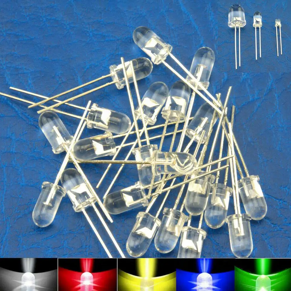 Bulb Ultra Bright LEDs Part Wear-resistance 100 LEDs 17mm Length 2 Stitches LED Lights Long Lasting Accessories
Bulb Ultra Bright LEDs Part Wear-resistance 100 LEDs 17mm Length 2 Stitches LED Lights Long Lasting Accessories