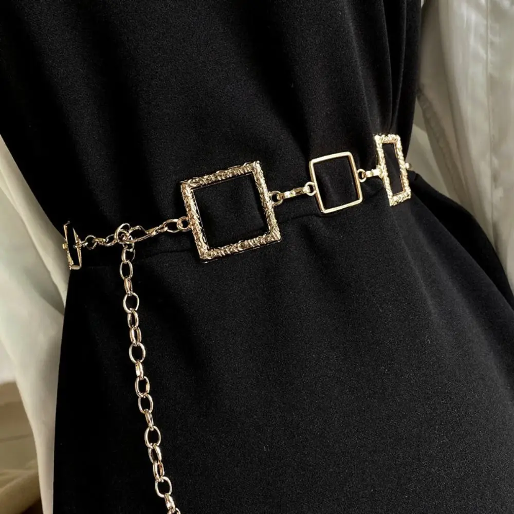 Women Dress Trendy Casual Metal Chain Belt Thin Waistband Crystal Waist Band Slimming Cummerbands
Women Dress Trendy Casual Metal Chain Belt Thin Waistband Crystal Waist Band Slimming Cummerbands