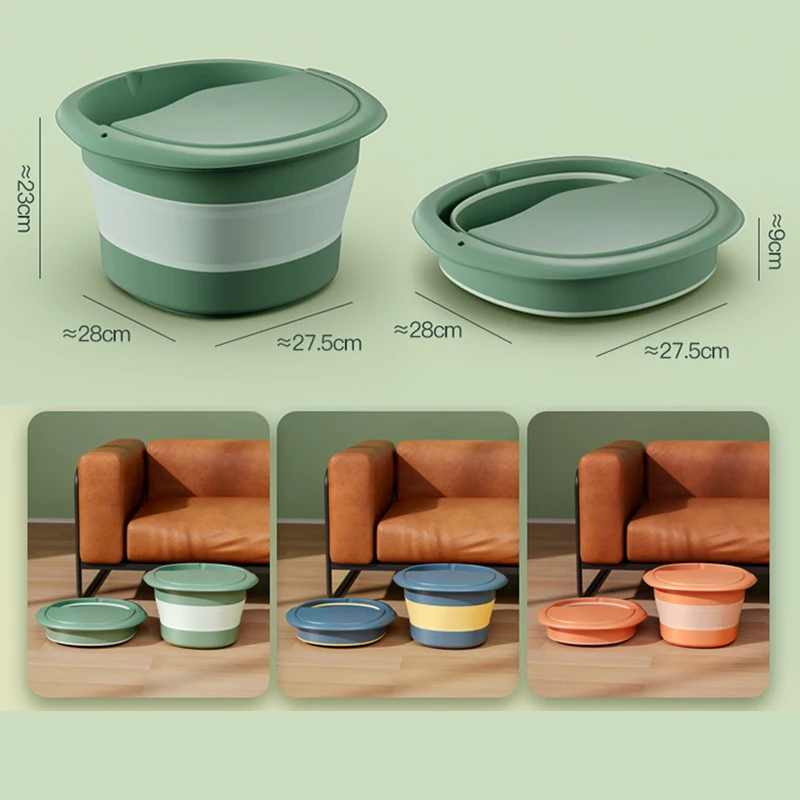 Hot! Folding Foot Soaking Bucket Can Massage Barrel Health Soaking Foot Basin Can Be Fumigated By Calf Foot Foot Washing Basin
Hot! Folding Foot Soaking Bucket Can Massage Barrel Health Soaking Foot Basin Can Be Fumigated By Calf Foot Foot Washing Basin