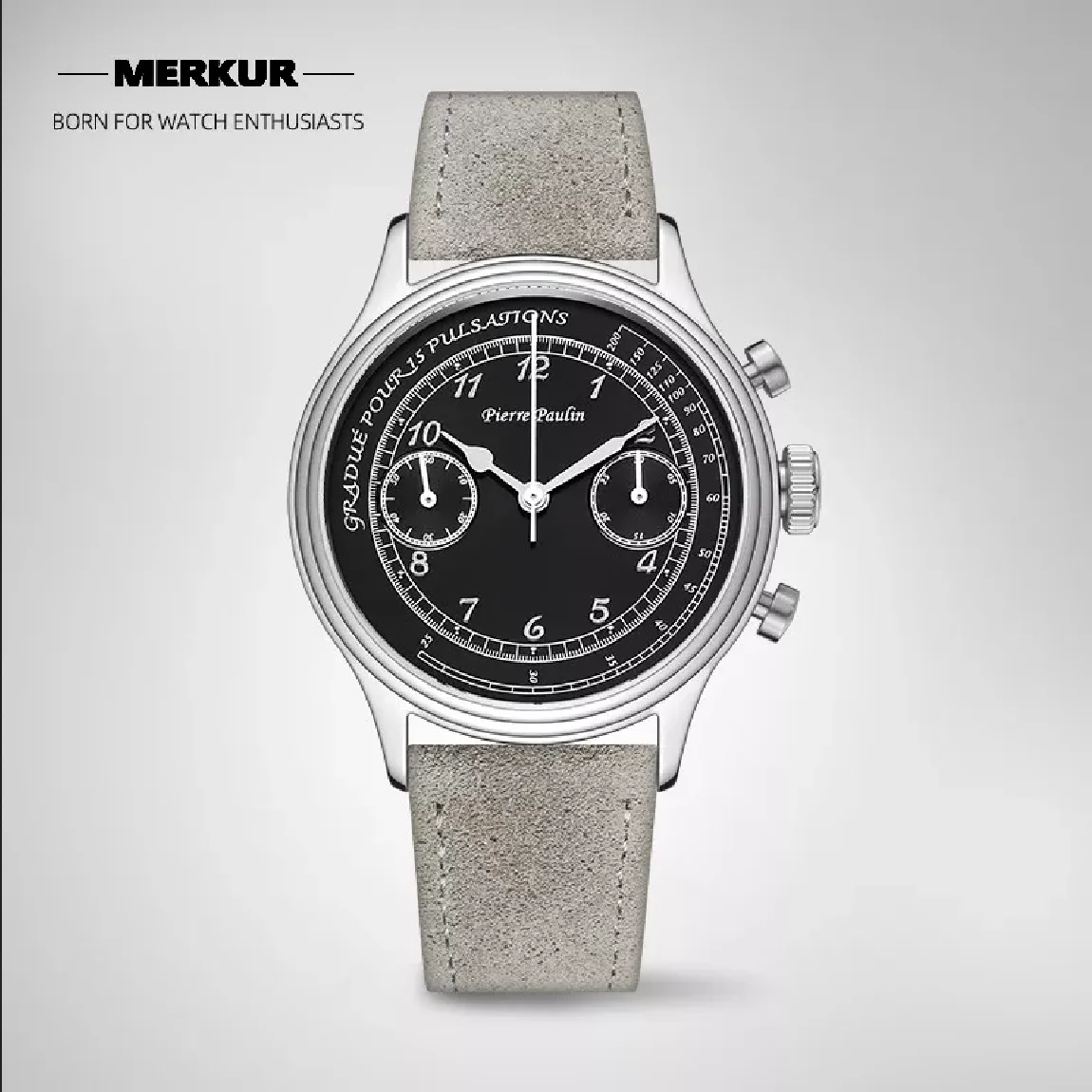 Pierre Paulin Business Doctor Watch Handwinding Watch Sector Dial Mechanical Chronograph Seagull ST1901 Vintage Watch Men
Pierre Paulin Business Doctor Watch Handwinding Watch Sector Dial Mechanical Chronograph Seagull ST1901 Vintage Watch Men