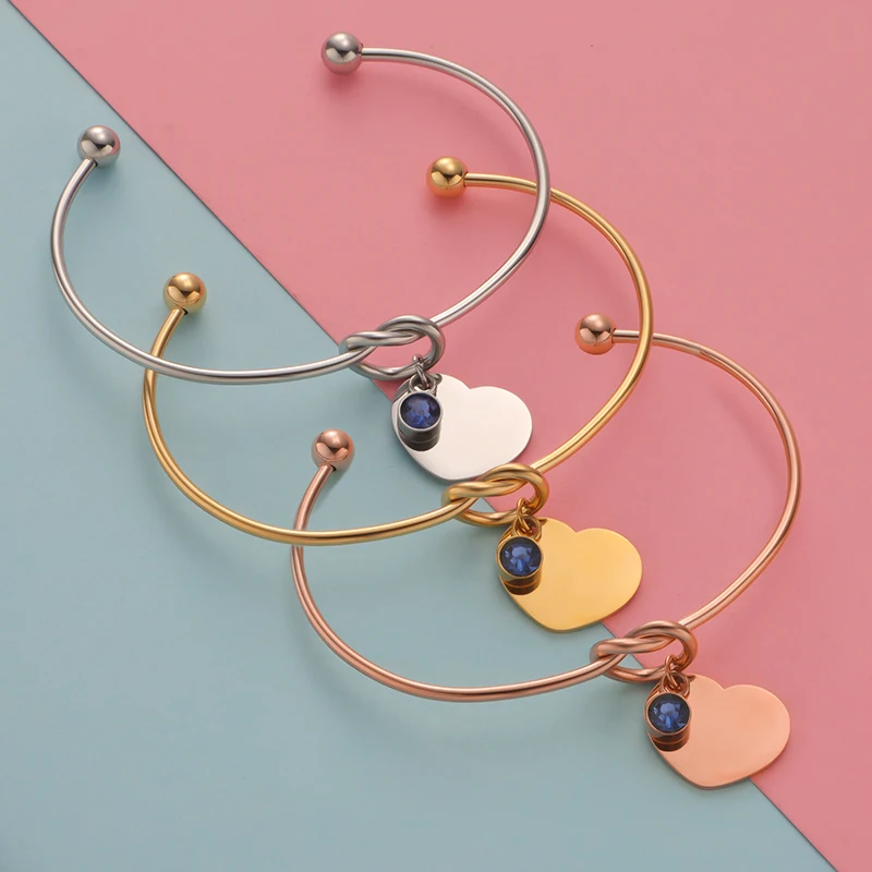 Fnixtar 12pcs/Lot Adjustable Stainless Steel cuff Bracelet Mirror Polish 12 Month Birthstone Charms Bracelet DIY Jewelry Making
Fnixtar 12pcs/Lot Adjustable Stainless Steel cuff Bracelet Mirror Polish 12 Month Birthstone Charms Bracelet DIY Jewelry Making