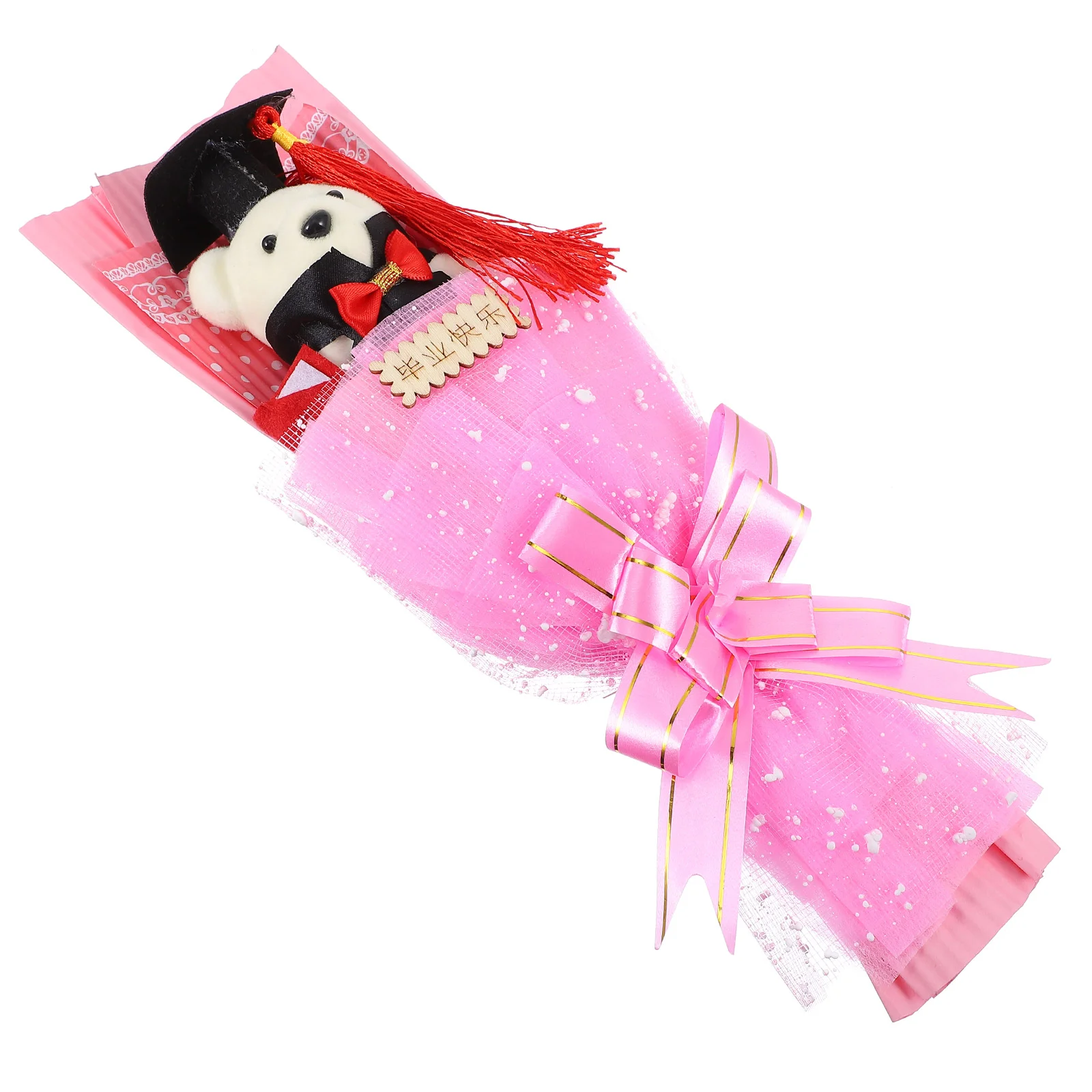 Unique Adorable Bear Design Bouquet Graduation Gift Bear Doll Novel Bouquet
Unique Adorable Bear Design Bouquet Graduation Gift Bear Doll Novel Bouquet