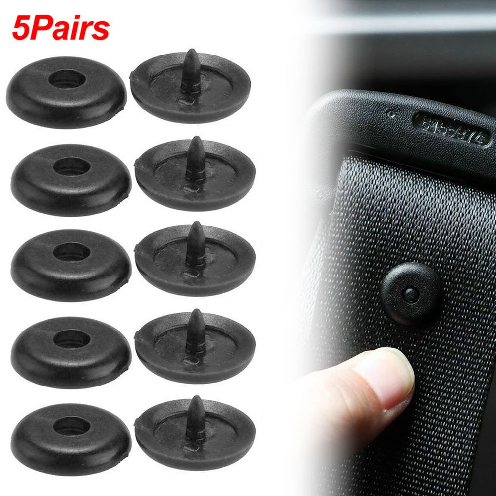 5Pair Car Seat Belt Clips Universal Retainer Adjuster Buckle Stopper Holder Rivet Stud Clips Car Styling Interior Accessories
5Pair Car Seat Belt Clips Universal Retainer Adjuster Buckle Stopper Holder Rivet Stud Clips Car Styling Interior Accessories