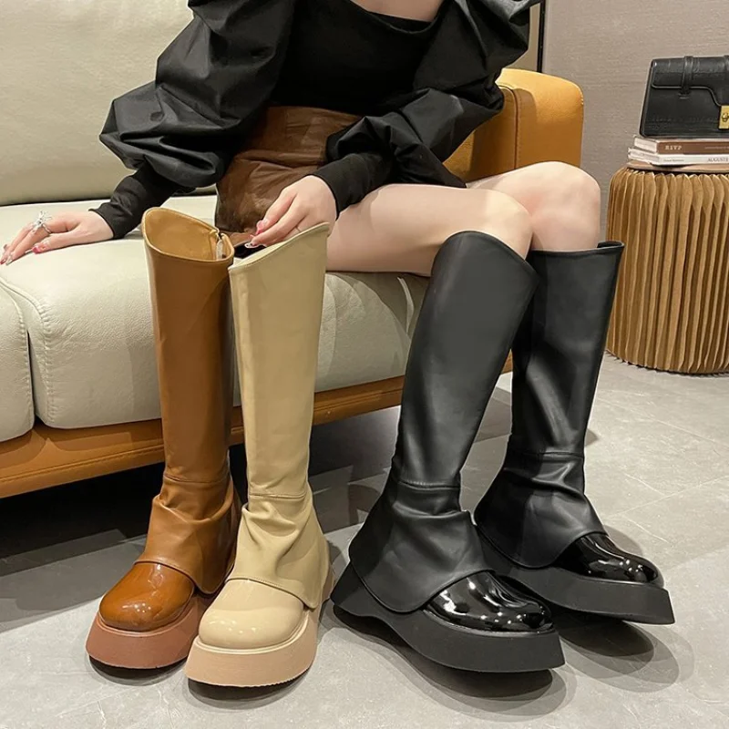 Женские ботинки, новинка 2023, зимние дизайнерские мотоциклетные ботинки на среднем каблуке, женские ботильоны-Челси на толстой подошве, замш...
Женские ботинки, новинка 2023, зимние дизайнерские мотоциклетные ботинки на среднем каблуке, женские ботильоны-Челси на толстой подошве, замш...