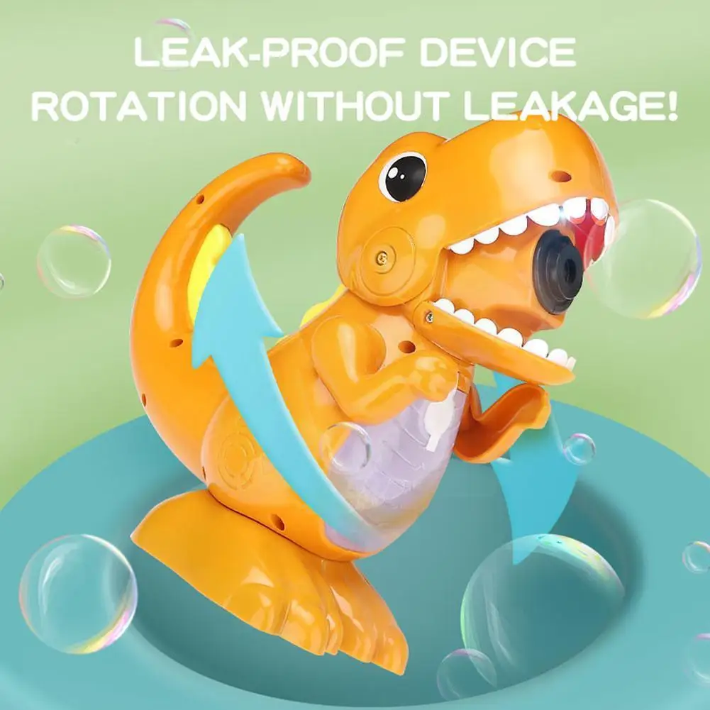 Dinosaur Bubble Machine Kids Automatic Bubble Maker Bubbles Music Blower Maker Cartoon Soap Toys Machine Toys Bubbles Outdo P4N2
Dinosaur Bubble Machine Kids Automatic Bubble Maker Bubbles Music Blower Maker Cartoon Soap Toys Machine Toys Bubbles Outdo P4N2