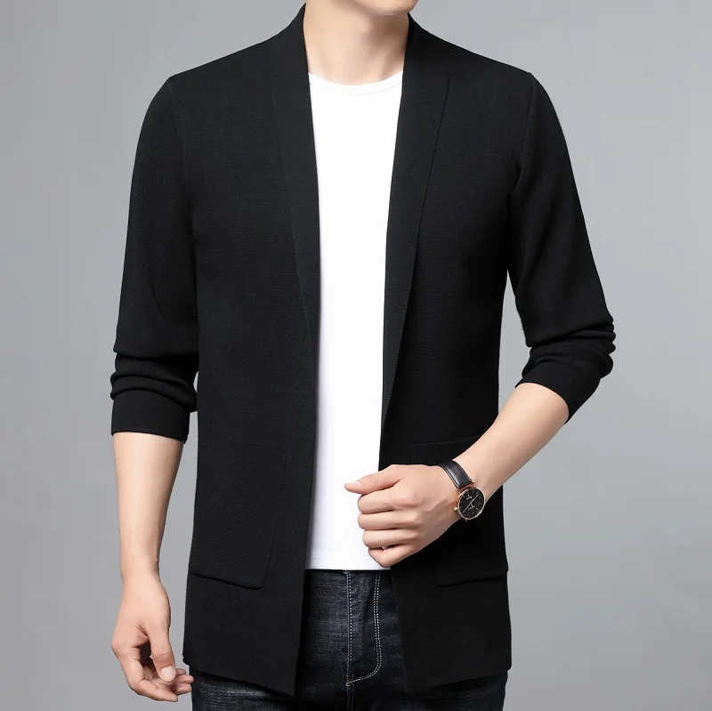 British Style Elegant Big Size Cardigan For Man Gentleman Khaki Sweater Oversize Blue Knitted Jackets Autumn Mens Clothing Grey
British Style Elegant Big Size Cardigan For Man Gentleman Khaki Sweater Oversize Blue Knitted Jackets Autumn Mens Clothing Grey
