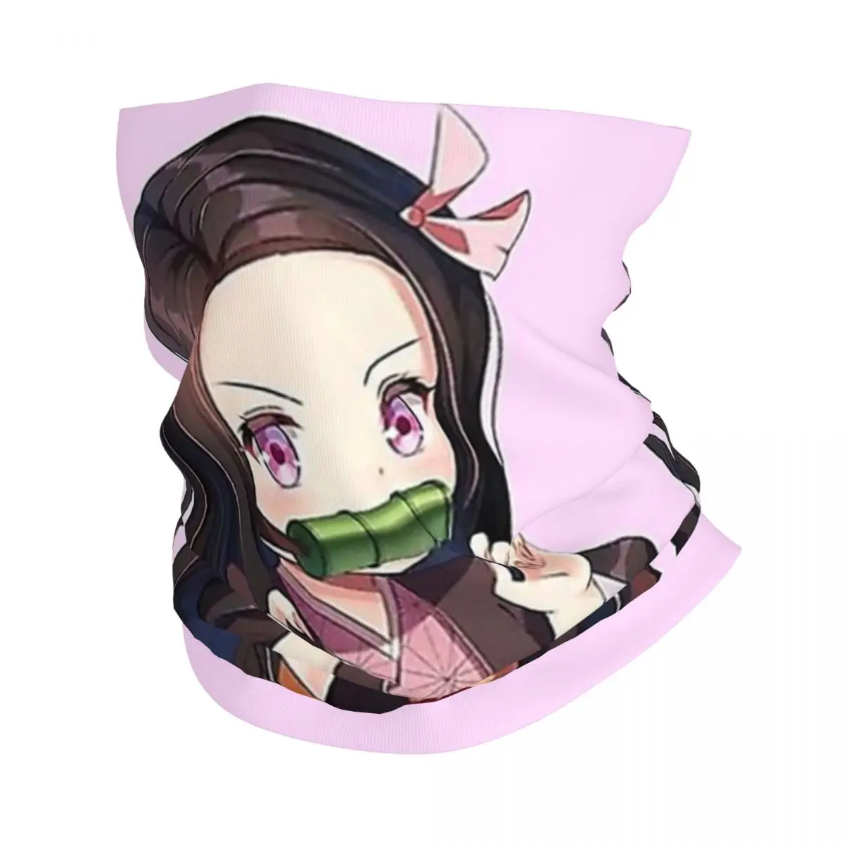 

Anime Demon Slayer Kamado Tanjirou Bandana Neck Gaiter Printed Face Scarf WarmBalaclava Hiking Fishing Unisex Adult Windproof