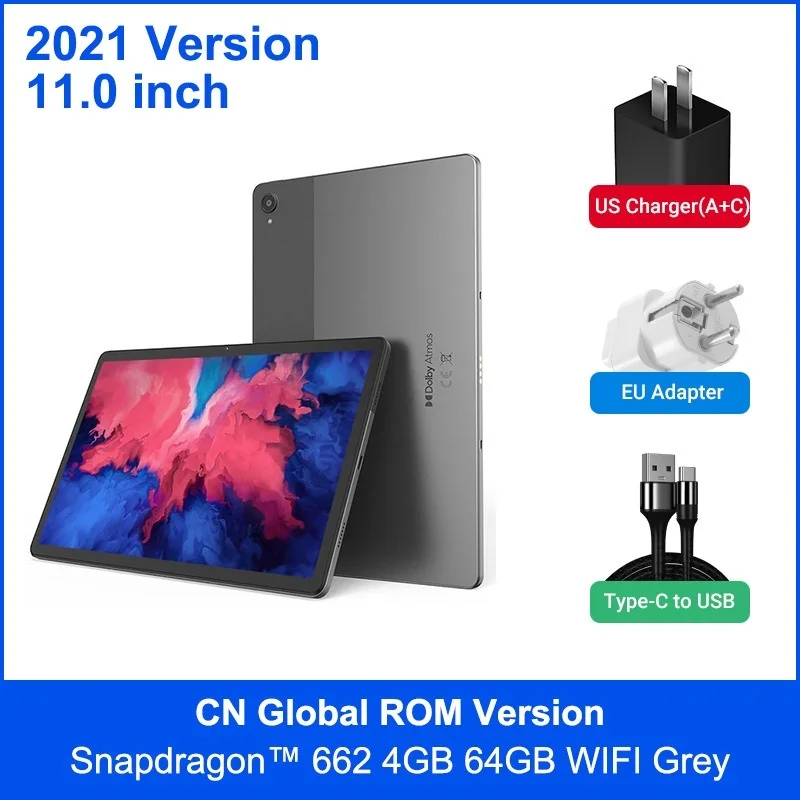 

Global Lenovo Xiaoxin Pad 2023 P11 64GB 128GB 10.6'' Screen Snapdragon 680 Octa Core 7700mAh Mini PC Tablets