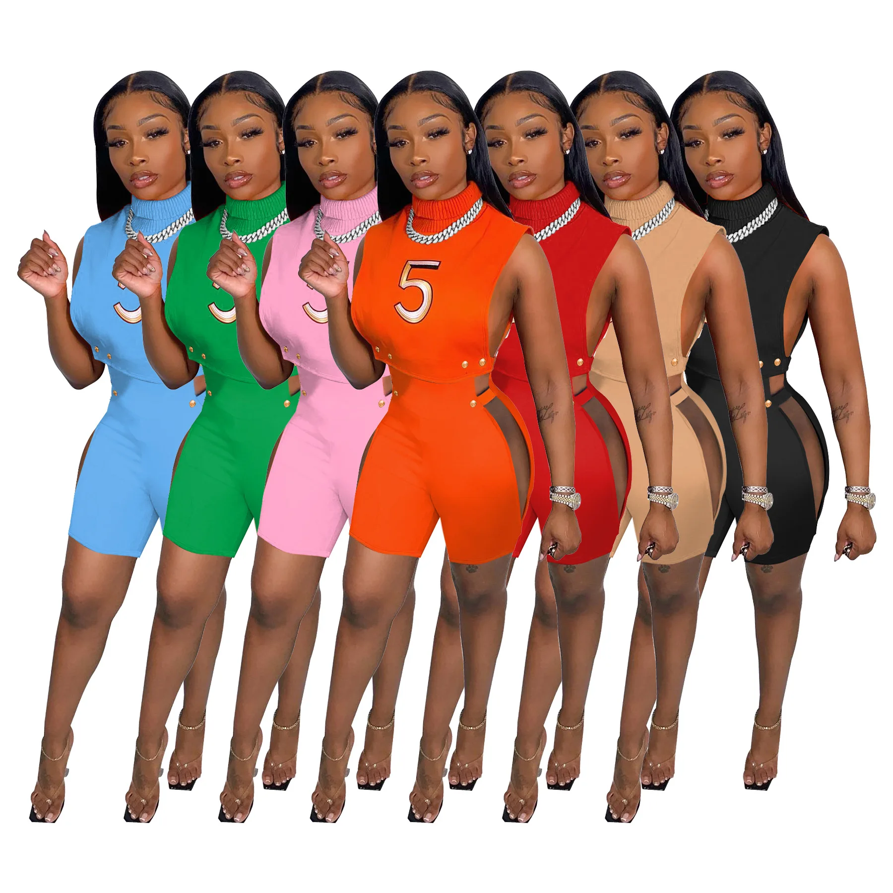 Casaul Women Jumpsuit Print Letter Sleeveless Bodycon Streetwear Sporywear High Streetwear Romper Women Jumpsuit Overalls
Casaul Women Jumpsuit Print Letter Sleeveless Bodycon Streetwear Sporywear High Streetwear Romper Women Jumpsuit Overalls