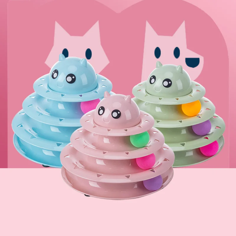 Трехслойный вращающийся стол, игрушка для кошек, пазл, интерактивные игрушки для домашних животных, башня, треки, мяч, башня для кошек, нескользящий туннель, товары для домашних животных
Трехслойный вращающийся стол, игрушка для кошек, пазл, интерактивные игрушки для домашних животных, башня, треки, мяч, башня для кошек, нескользящий туннель, товары для домашних животных