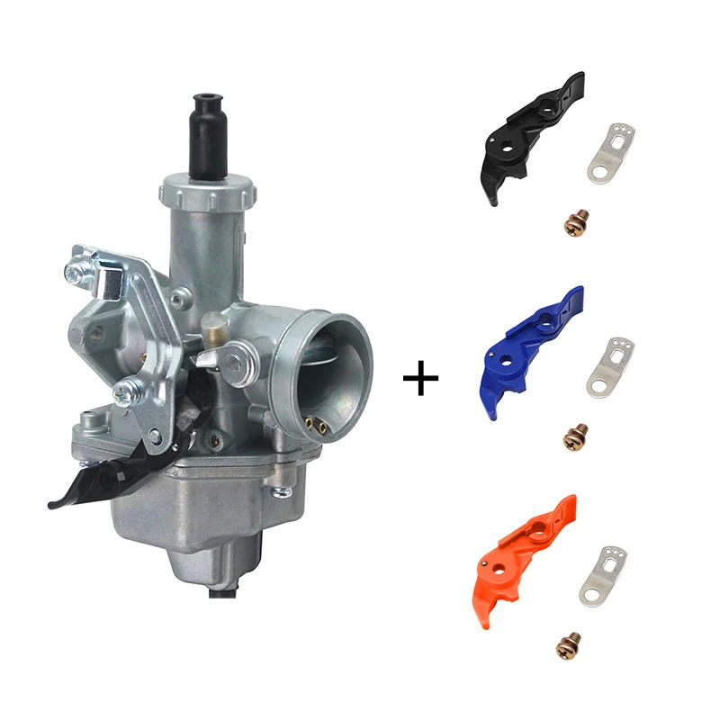Alconstar-PZ27 Motorcycle Manual/Auto Carburetor with Manual / Auto Starter valve For 125 150 175 200 250cc ATV Quad Motorcycle
Alconstar-PZ27 Motorcycle Manual/Auto Carburetor with Manual / Auto Starter valve For 125 150 175 200 250cc ATV Quad Motorcycle