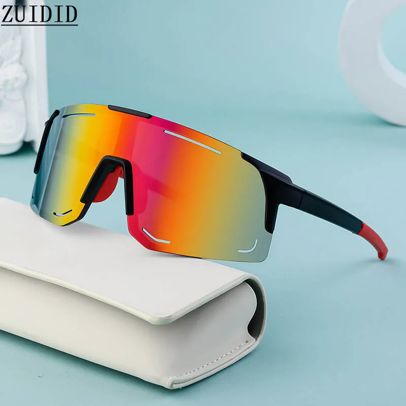 Outdoor Oversized Sunglasses For Men One-Pieces Cycling Sunglasses Women New Trendy Vintage Sports Gafas Ciclismo Hombre Lunett
Outdoor Oversized Sunglasses For Men One-Pieces Cycling Sunglasses Women New Trendy Vintage Sports Gafas Ciclismo Hombre Lunett
