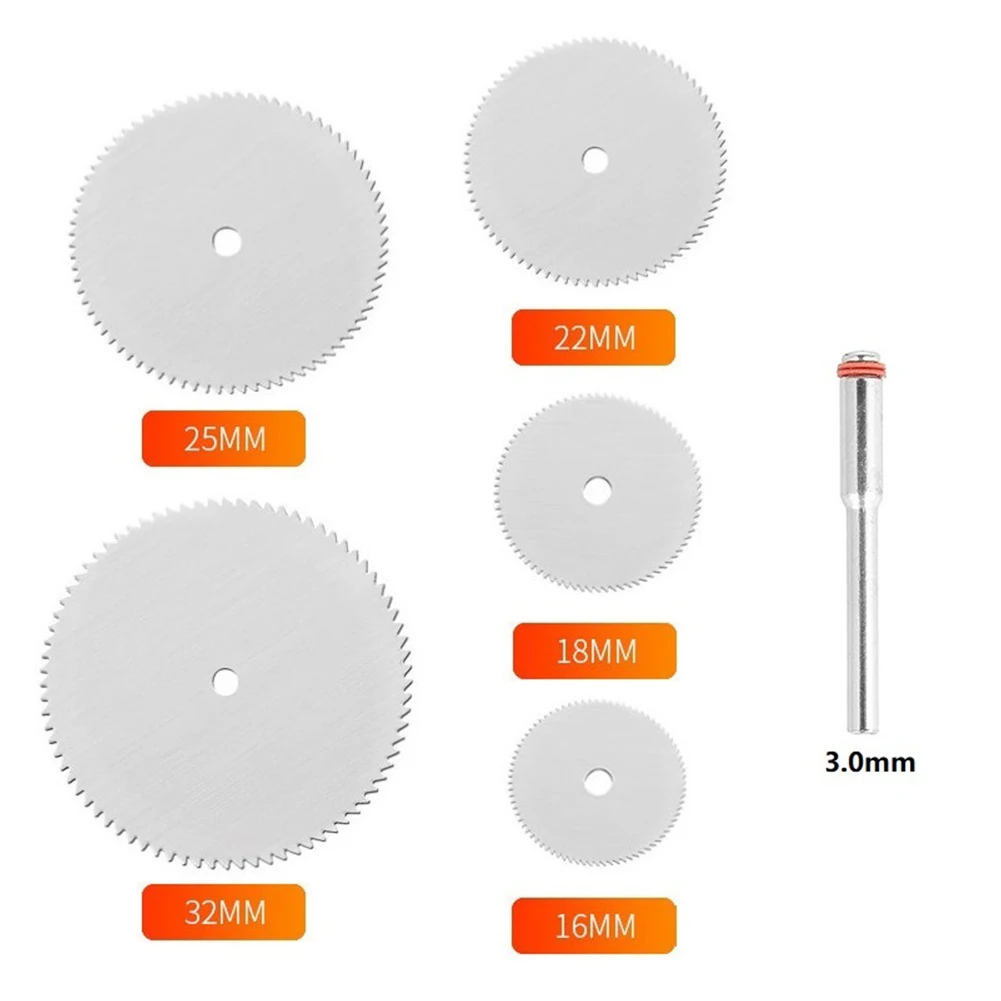 6pcs Circular Saw Blade Electric Grinding Cutting Disc For Rotary Tool Wood Cutter Disc Metal Cutter Power Tool With Mandrel
6pcs Circular Saw Blade Electric Grinding Cutting Disc For Rotary Tool Wood Cutter Disc Metal Cutter Power Tool With Mandrel