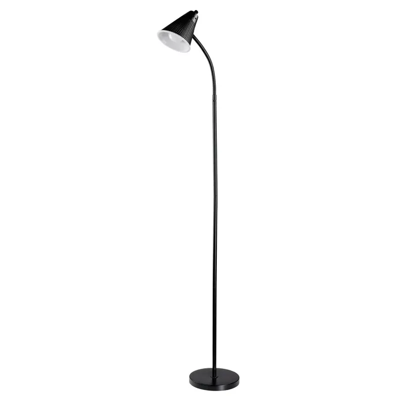 

Novogratz x Globe 59"LED Floor Lamp, 12708 1-Light Matte Black Mesh Shade