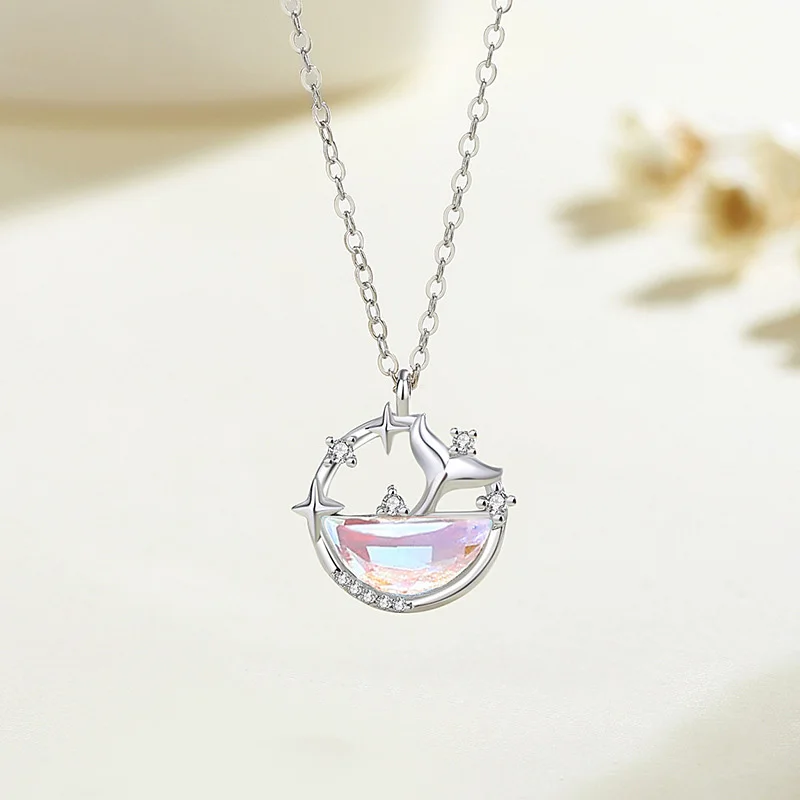 Original Whale Into The Sea Necklace for Women 925 Sterling Silver Fishtail Collarbone Chain Rose Gold Zircon Jewelry
Original Whale Into The Sea Necklace for Women 925 Sterling Silver Fishtail Collarbone Chain Rose Gold Zircon Jewelry