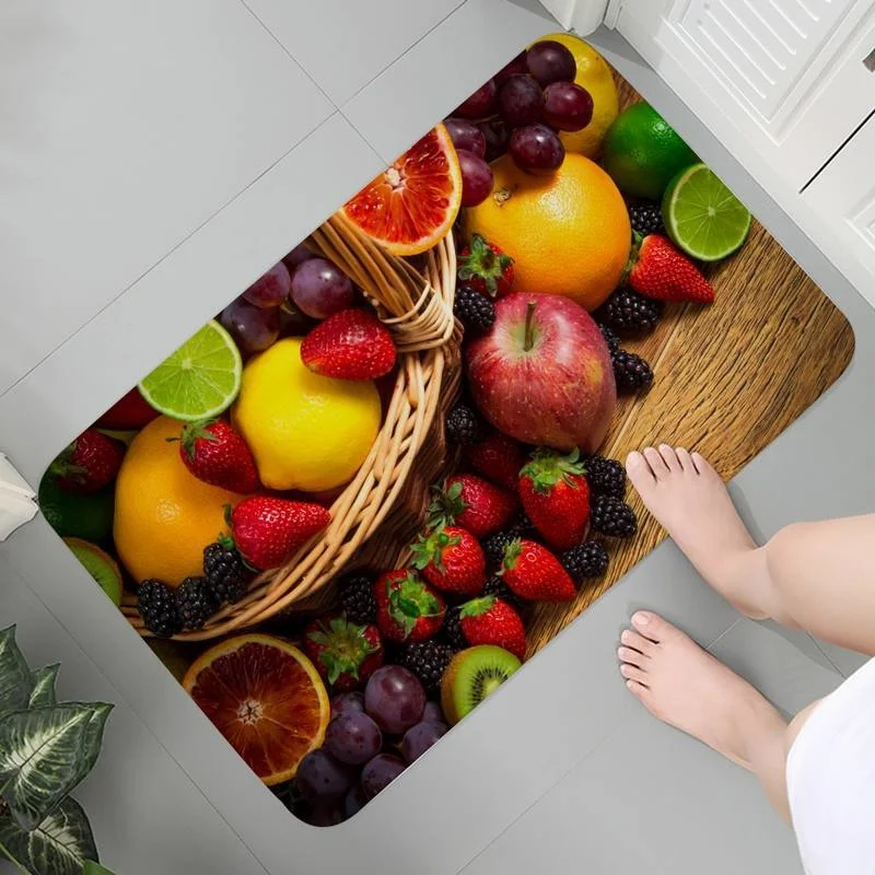 Soft Carpet Washable Kitchen Rug Entrance Hallway Indoor Floor Mats Art Decoration Fruit Area Rugs Parlor Mat Lounge Rug
Soft Carpet Washable Kitchen Rug Entrance Hallway Indoor Floor Mats Art Decoration Fruit Area Rugs Parlor Mat Lounge Rug