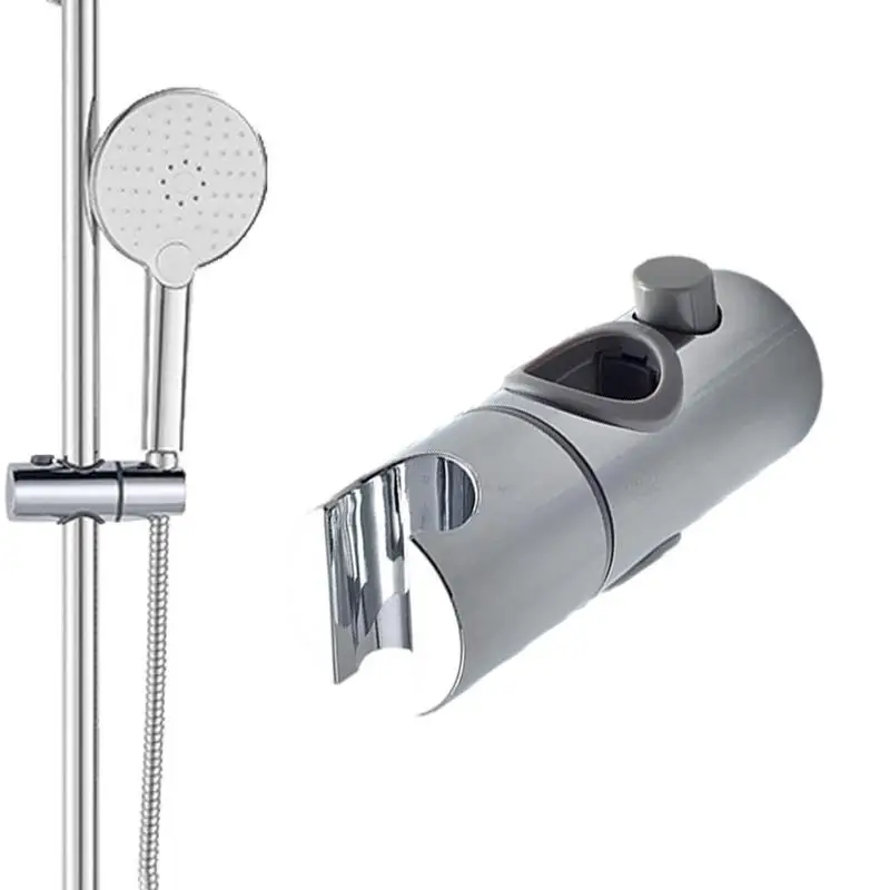 Replacement Shower Head Holder For Slide Bar Adjustable Chrome Plated 360 Degree Rotation Slider Clamp Bathroom Accessories
Replacement Shower Head Holder For Slide Bar Adjustable Chrome Plated 360 Degree Rotation Slider Clamp Bathroom Accessories