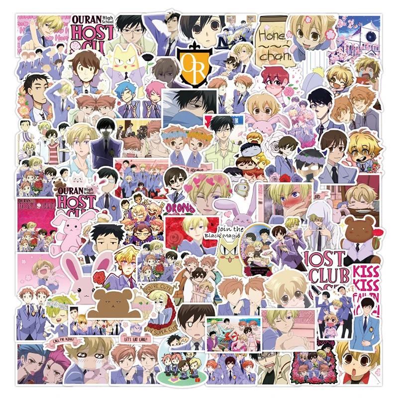10/30/50/100Pcs Ouran High School Host Club Stickers Cute Cartoon Waterproof Anime Sticker Diy Notebook Decals Toy Birthday Gift
10/30/50/100Pcs Ouran High School Host Club Stickers Cute Cartoon Waterproof Anime Sticker Diy Notebook Decals Toy Birthday Gift