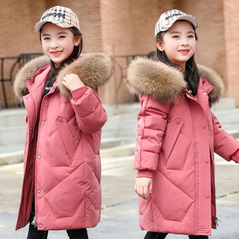 Children's Winter Girls Jacket for Clothing Outerwear Overalls Girls 4-13 Years Warm Clothes Kids Fur Coat Teenage Cotton Parka
Children's Winter Girls Jacket for Clothing Outerwear Overalls Girls 4-13 Years Warm Clothes Kids Fur Coat Teenage Cotton Parka