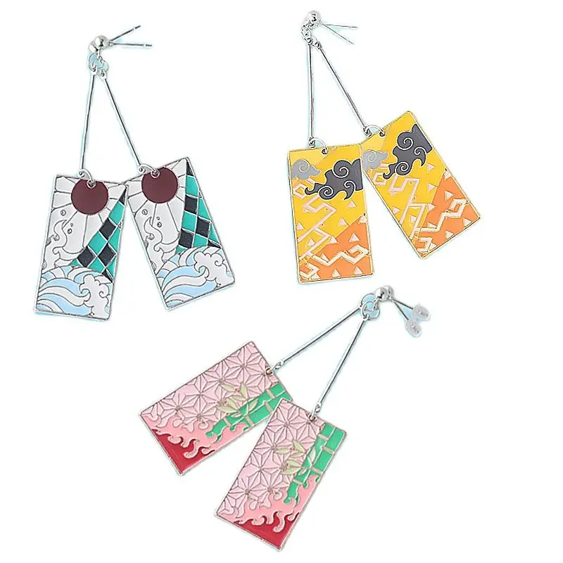 Серьги-клипсы Kamado Tanjirou для косплея рассекающего демонов аниме для взрослых агатсума Zenitsu аксессуары для сережек аксессуары для Хэллоуина
Серьги-клипсы Kamado Tanjirou для косплея рассекающего демонов аниме для взрослых агатсума Zenitsu аксессуары для сережек аксессуары для Хэллоуина