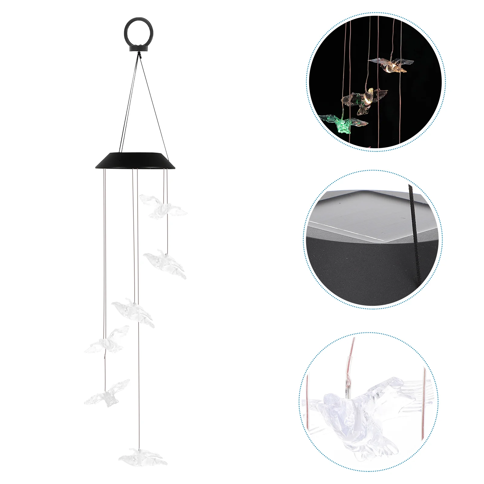 Light Vivid Exquisite Charming Solar Wind Chime Light Outdoor Solar Yard Light Solar Bird Outdoor Light Solar Eagle Wind Chime
Light Vivid Exquisite Charming Solar Wind Chime Light Outdoor Solar Yard Light Solar Bird Outdoor Light Solar Eagle Wind Chime