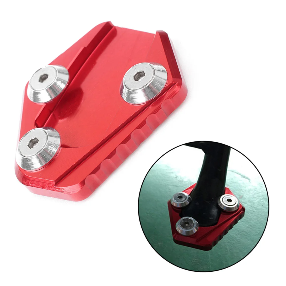 Part Side Kick Stand Enlarge Plate Pad RED Accessories Billet Aluminum CNC Machined For HONDA Grom MSX Durable
Part Side Kick Stand Enlarge Plate Pad RED Accessories Billet Aluminum CNC Machined For HONDA Grom MSX Durable