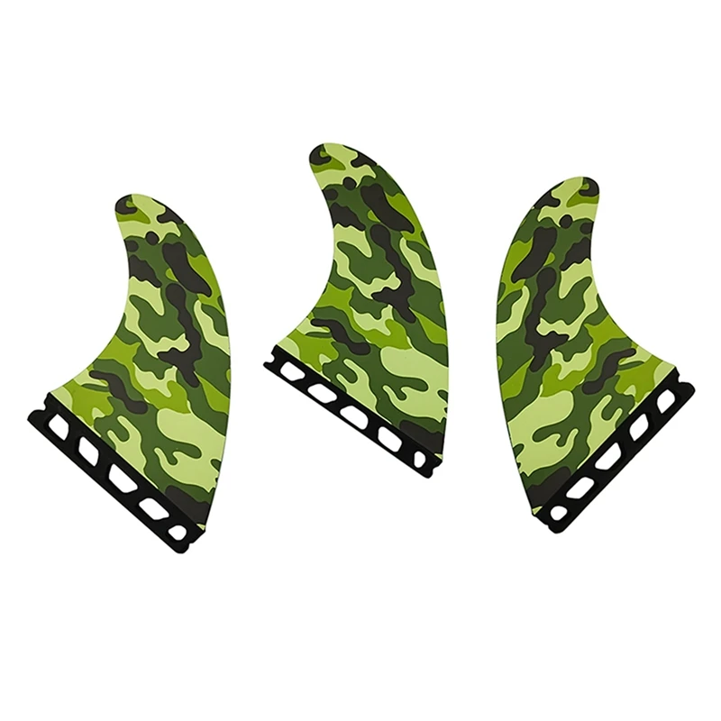 3Pcs/Set Camouflage Surfboard Fins G5 Paddle Surf Accesories Thrusters Surf Single Tab Thruster Surfcasting Accessories
3Pcs/Set Camouflage Surfboard Fins G5 Paddle Surf Accesories Thrusters Surf Single Tab Thruster Surfcasting Accessories